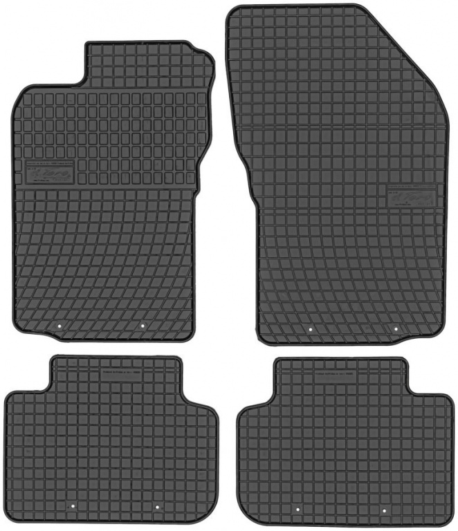 Set Covorase Auto Cauciuc Negro Alfa Romeo 147 2000-2010 546238