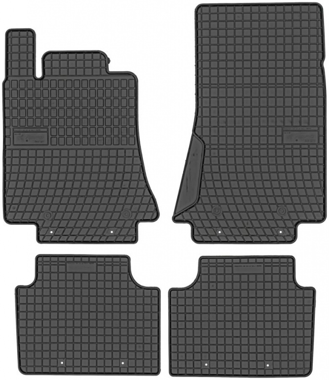 Set Covorase Auto Cauciuc Negro Alfa Romeo Giulia 2016→ 401730