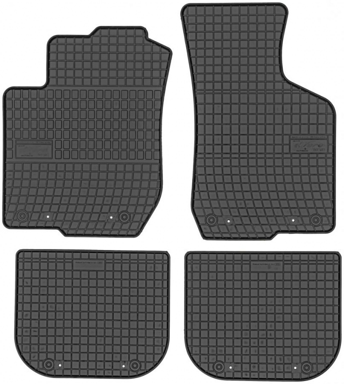 Set Covorase Auto Cauciuc Negro Audi A3 8L 1996-2003 0732