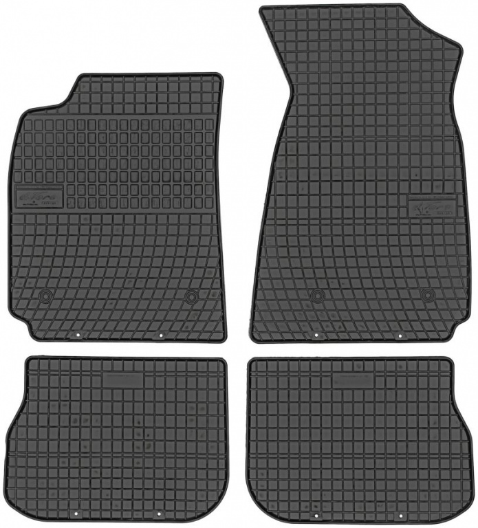 Set Covorase Auto Cauciuc Negro Audi A4 B5 1995-2001 0721