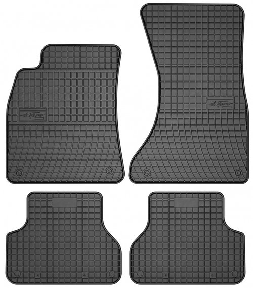 Set Covorase Auto Cauciuc Negro Audi A4 B9 2015→ 547143