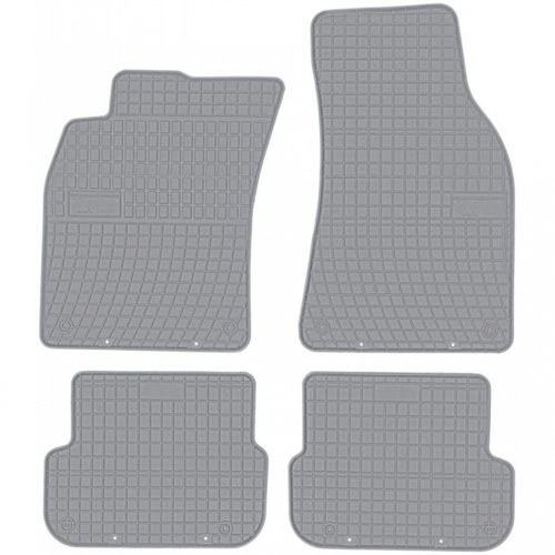 Set Covorase Auto Cauciuc Negro Audi A6 C6 2006-2011 Gri Cod: GR0727