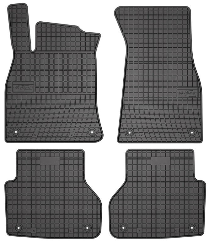 Set Covorase Auto Cauciuc Negro Audi A6 C8 2018→ 410329
