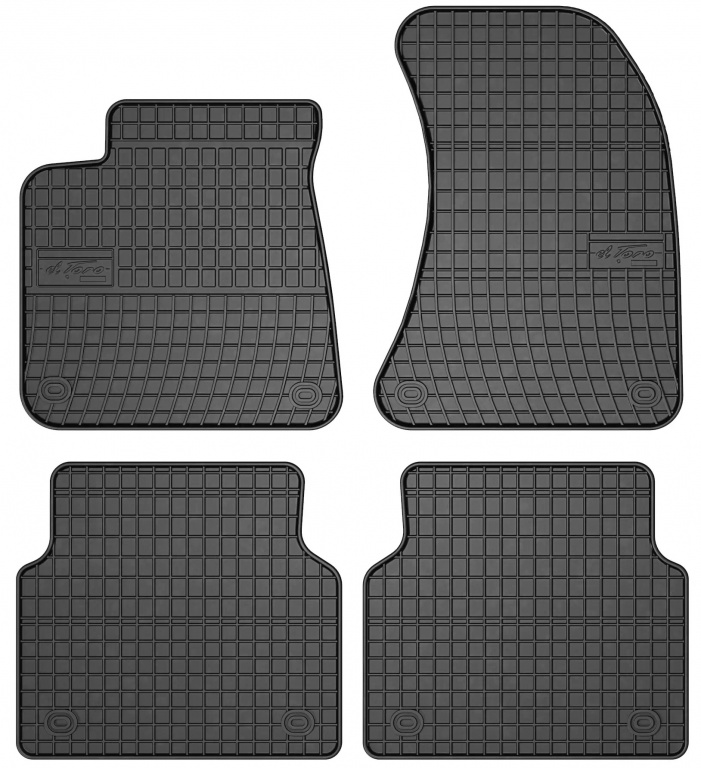 Set Covorase Auto Cauciuc Negro Audi A8 D4 2009-2017 546986