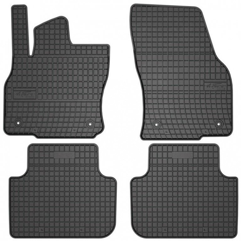 Set Covorase Auto Cauciuc Negro Audi Q3 2 2018→ 411395