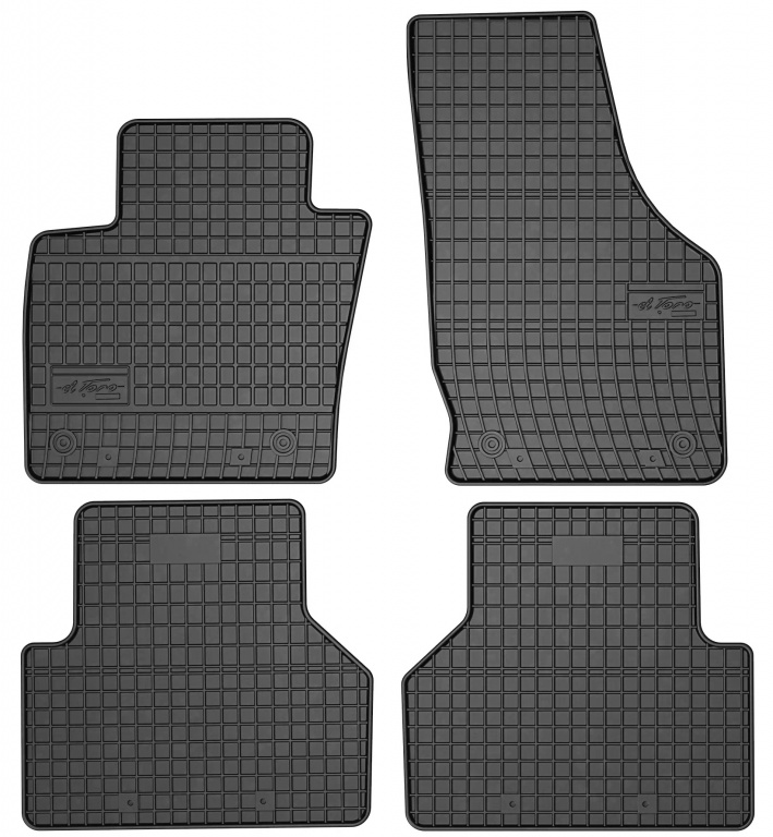 Set Covorase Auto Cauciuc Negro Audi Q3 8U 2011-2018 0733