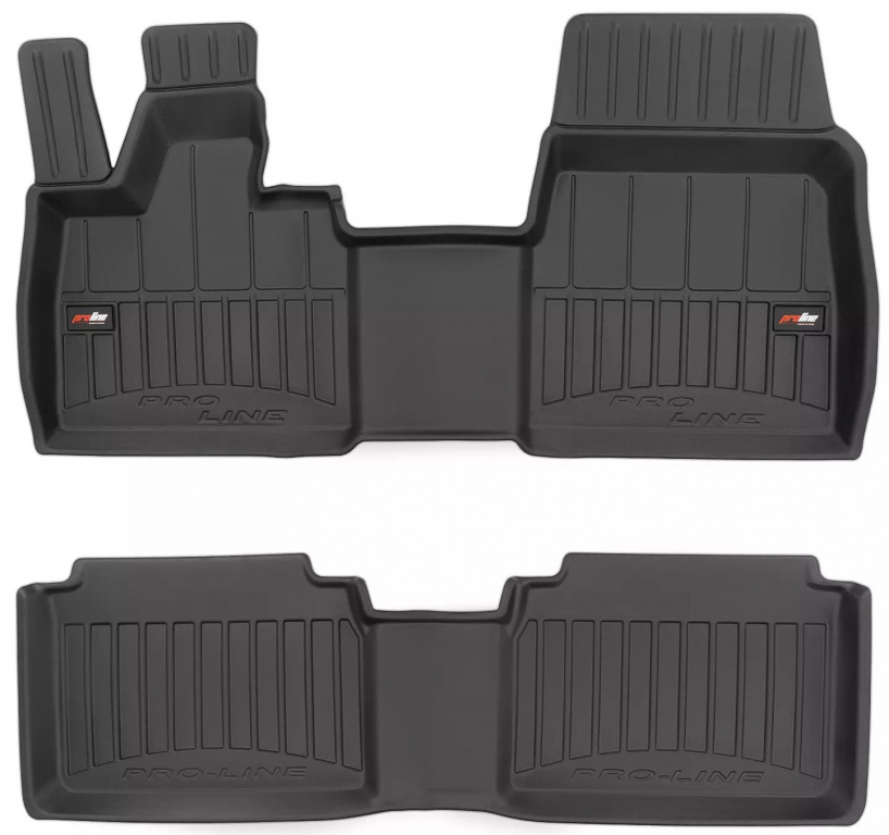 Set Covorase Auto Cauciuc Negro Bmw i3 I01 2013→ Pro Line Tip Tavita 3D 3D425194