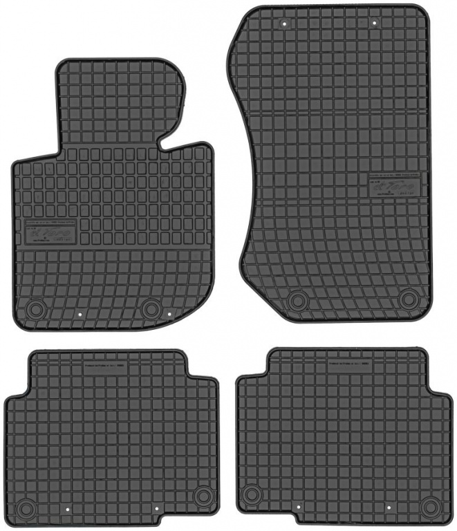 Set Covorase Auto Cauciuc Negro Bmw Seria 3 E36 1990-1998 546351