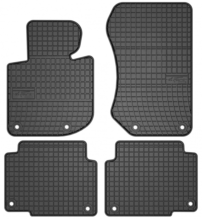 Set Covorase Auto Cauciuc Negro Bmw Seria 3 E36 1990-1998 546351