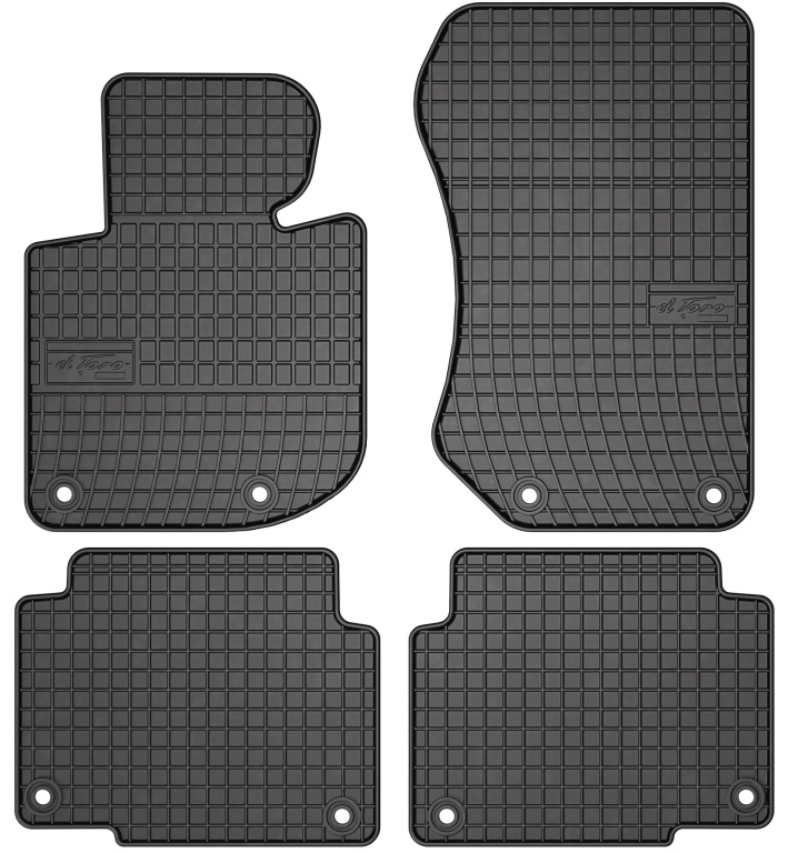 Set Covorase Auto Cauciuc Negro Bmw Seria 3 E36 1990-1998 546351