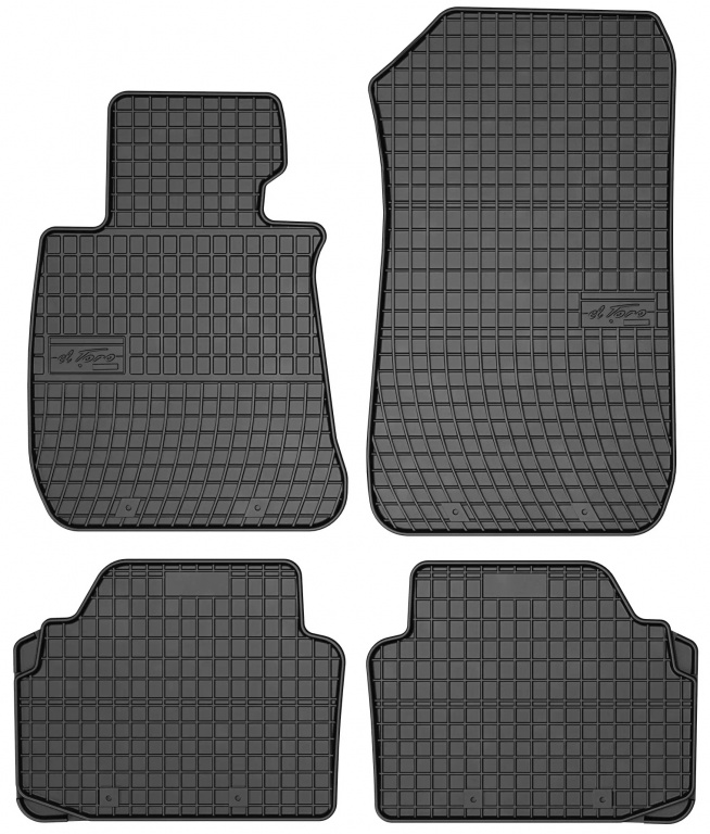 Set Covorase Auto Cauciuc Negro Bmw Seria 3 E91 2004-2012 0661