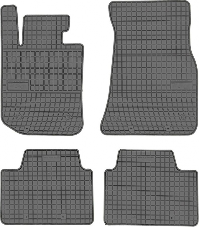 Set Covorase Auto Cauciuc Negro Bmw Seria 3 G20 2018→ 410008