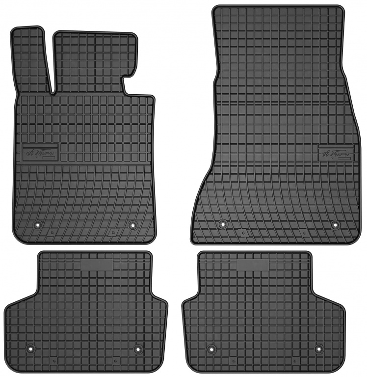 Set Covorase Auto Cauciuc Negro Bmw Seria 5 G31 2017→ 402089
