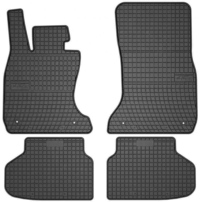 Set Covorase Auto Cauciuc Negro Bmw Seria 7 F01 2008-2015 402317