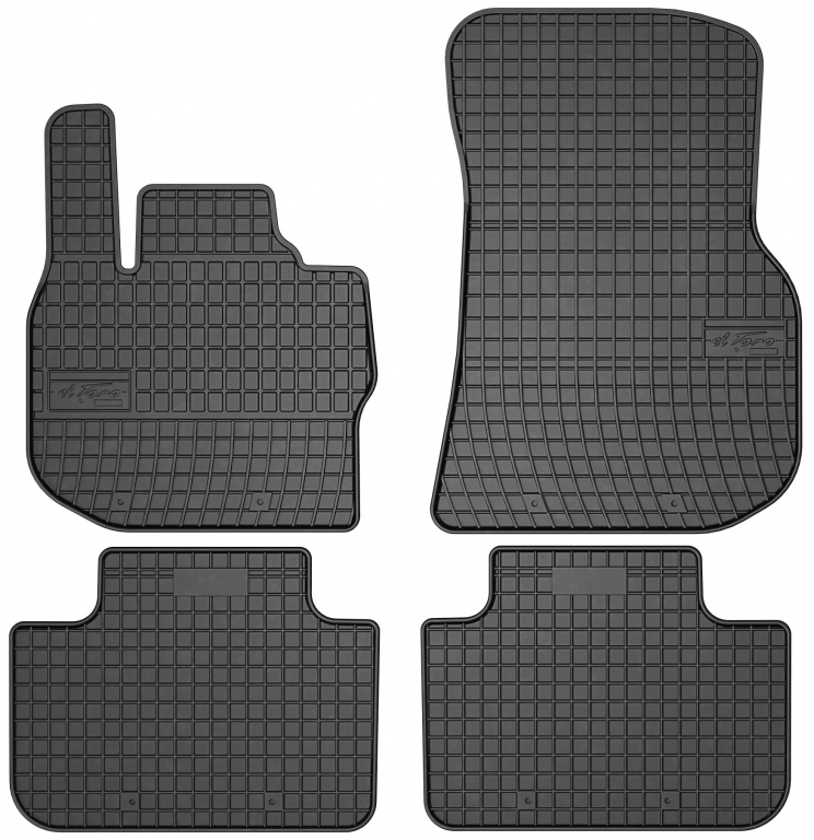 Set Covorase Auto Cauciuc Negro Bmw X4 G02 2018→ 410879