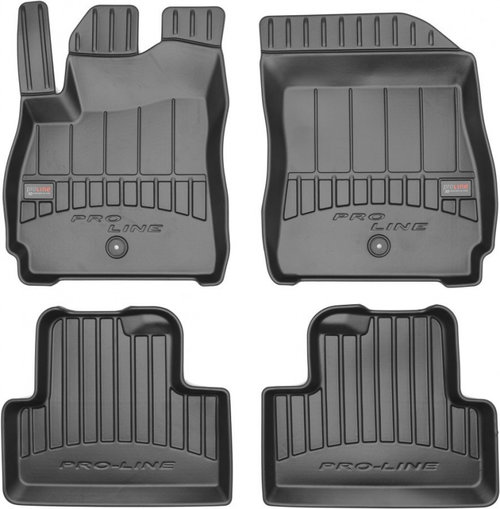 Set Covorase Auto Cauciuc Negro Chevrolet Spark 1 2005-2010 Pro Line Tip Tavita 3D 3D425972