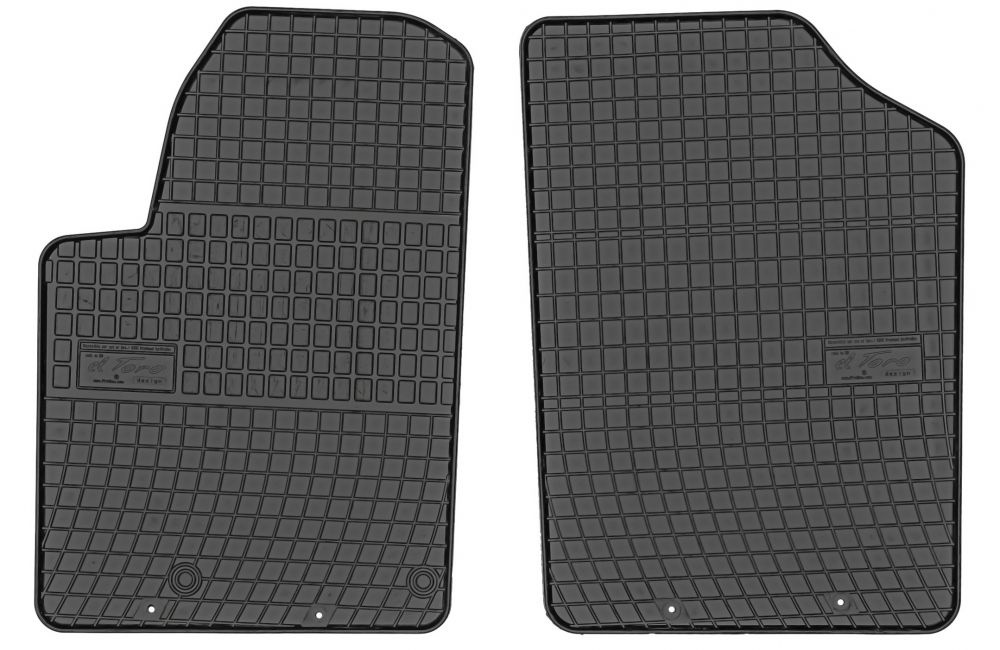 Set Covorase Auto Cauciuc Negro Citroen Berlingo 1 1996-2008 0645P