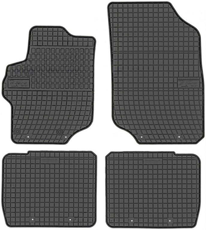 Set Covorase Auto Cauciuc Negro Citroen C-Elysee 2012→ 0643