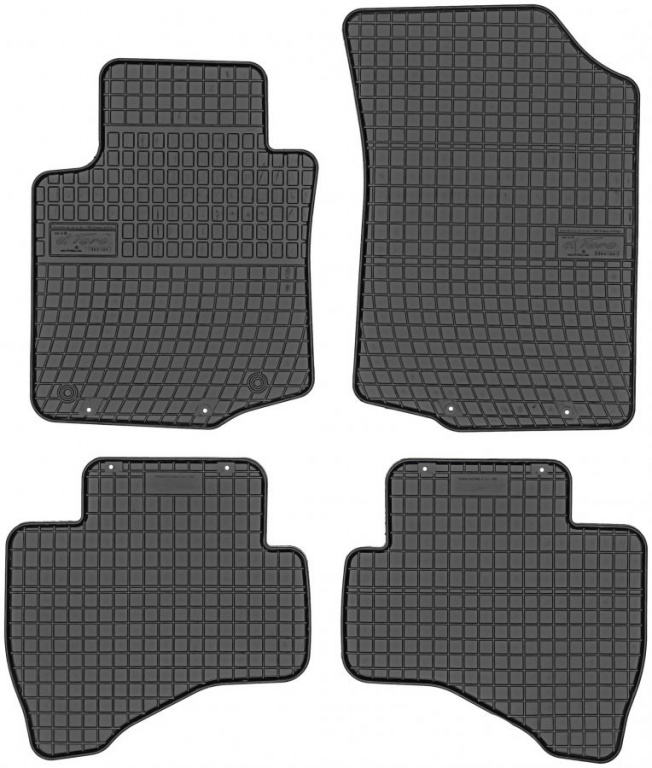 Set Covorase Auto Cauciuc Negro Citroen C1 1 2005-2014 0639