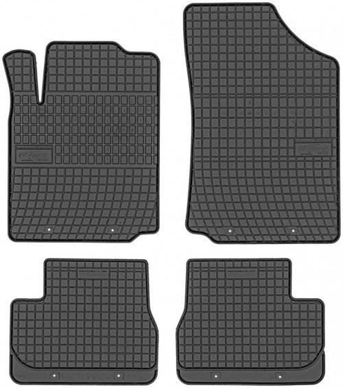 Set Covorase Auto Cauciuc Negro Citroen C2 2003-2009 545972