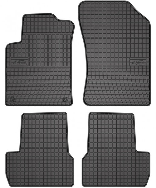 Set Covorase Auto Cauciuc Negro Citroen C3 2 2009-2016 0642