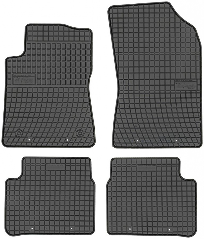 Set Covorase Auto Cauciuc Negro Citroen C3 3 2016→ 547549