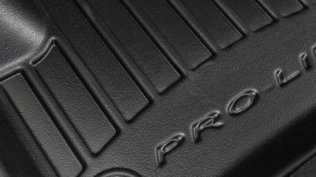 Set Covorase Auto Cauciuc Negro Citroen C3 Picasso 2009-2017 Pro Line Tip Tavita 3D 3D426351 + Tavita Portbagaj Negro Citroen C3 Picasso 2009-2017 TM406162