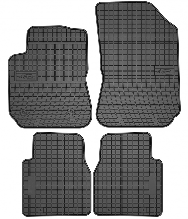 Set Covorase Auto Cauciuc Negro Citroen C4 Cactus 2014→ 542643