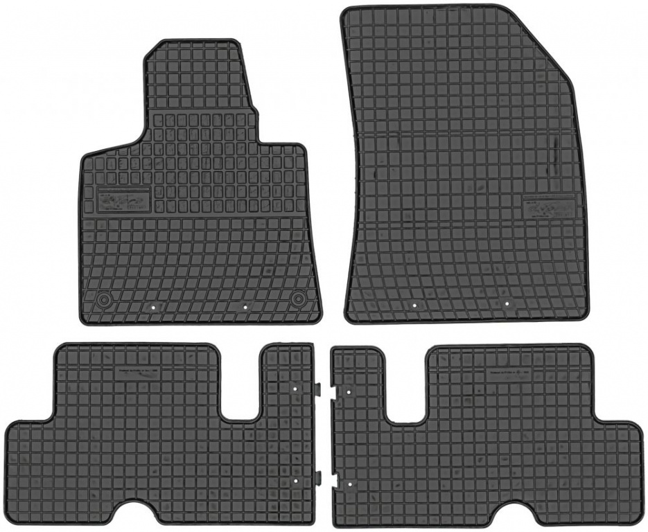 Set Covorase Auto Cauciuc Negro Citroen C4 Grand Picasso 2 2013→ 0648