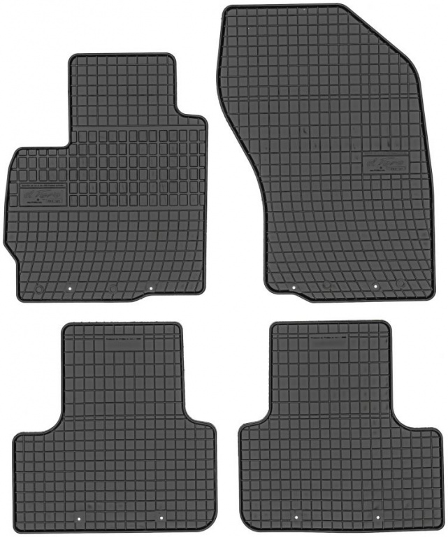 Set Covorase Auto Cauciuc Negro Citroen C4 Aircross 2012-2017 0480