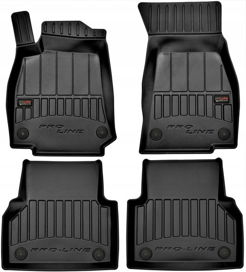 Set Covorase Auto Cauciuc Negro Citroen DS4 2011-2015 Pro Line Tip Tavita 3D 3D426894