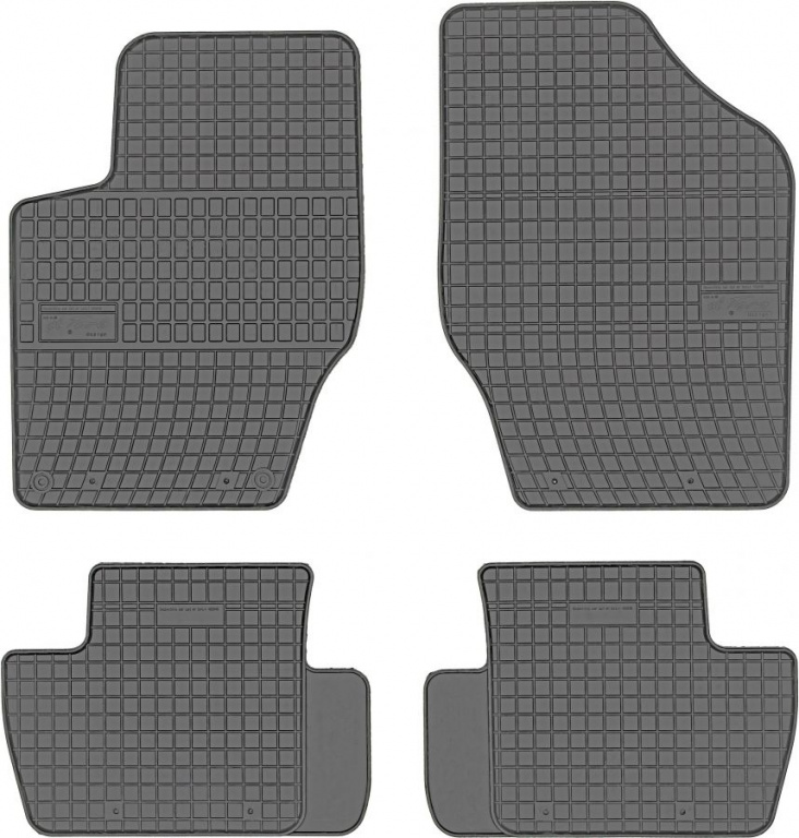Set Covorase Auto Cauciuc Negro Citroen DS4 2011-2015 410039