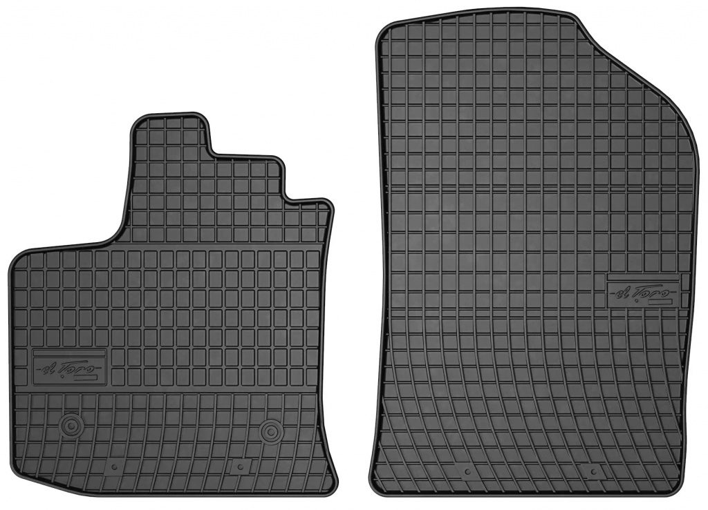 Set Covorase Auto Cauciuc Negro Dacia Dokker 2012→ 542667