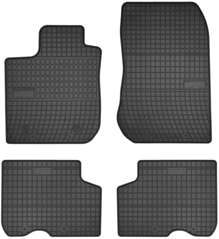 Set Covorase Auto Cauciuc Negro Dacia Logan 2 2012→ 542636