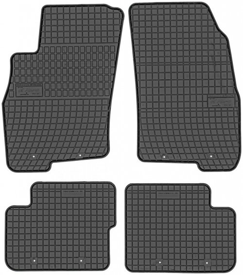 Set Covorase Auto Cauciuc Negro Fiat Grande Punto 2005-2012 0912