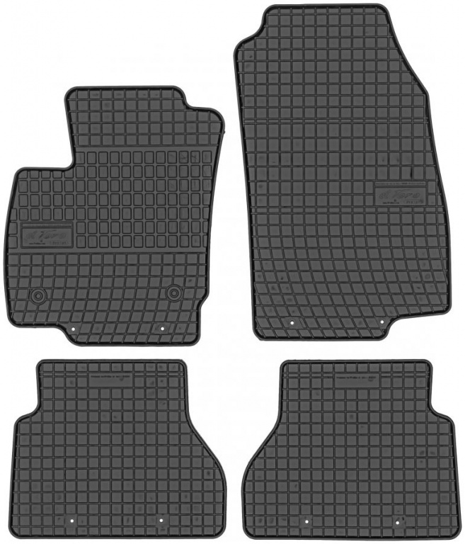 Set Covorase Auto Cauciuc Negro Ford B-Max 2012→ 546184