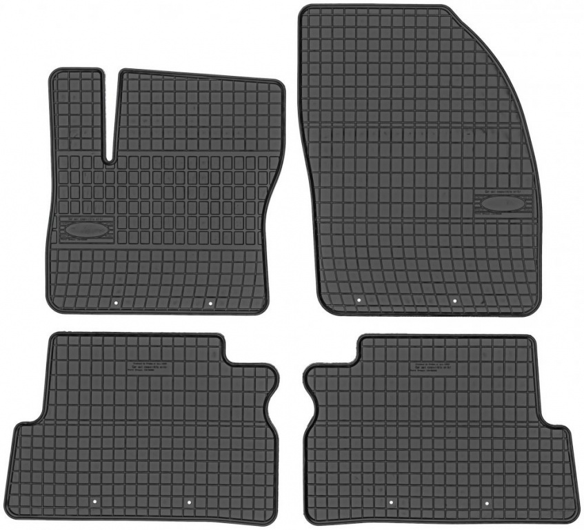Set Covorase Auto Cauciuc Negro Ford C-Max 1 2003-2010 0305