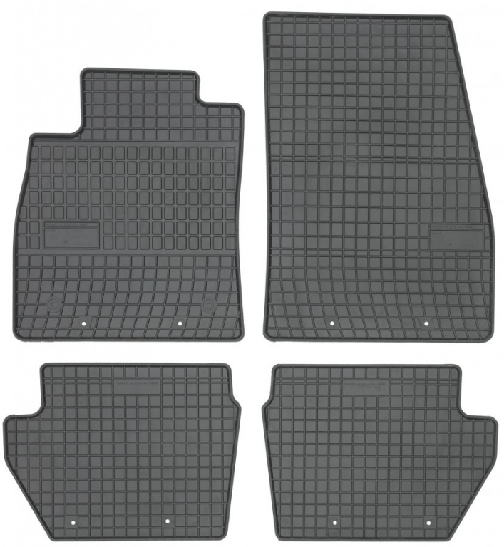 Set Covorase Auto Cauciuc Negro Ford Fiesta 7 2017→ 402157