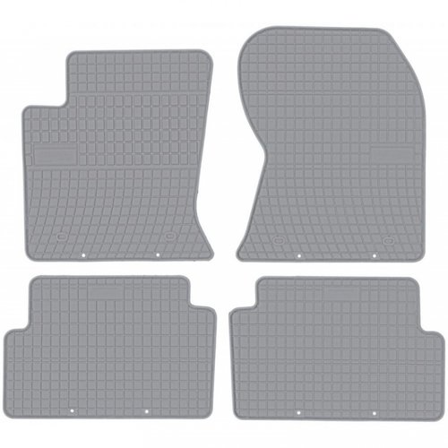 Set Covorase Auto Cauciuc Negro Ford Focus 1 1998-2005 Gri GR0310