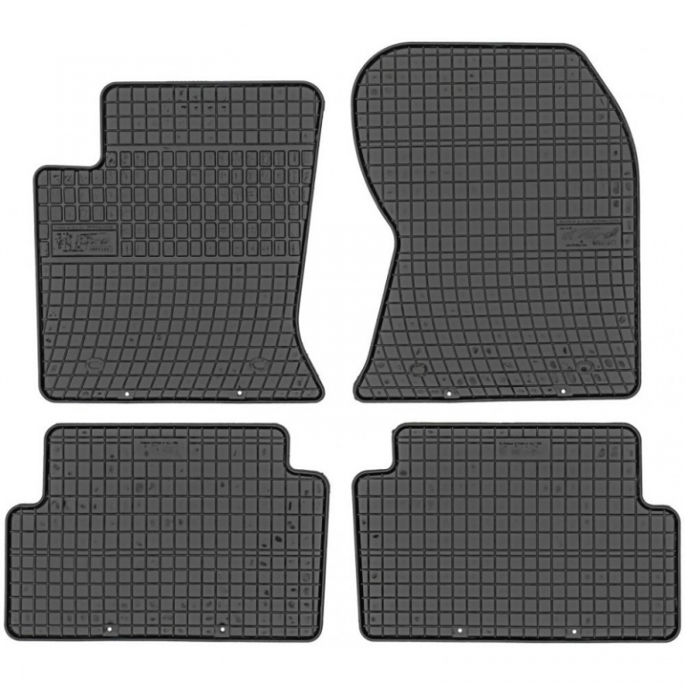Set Covorase Auto Cauciuc Negro Ford Focus 1 1998-2005→ Cod: 0310