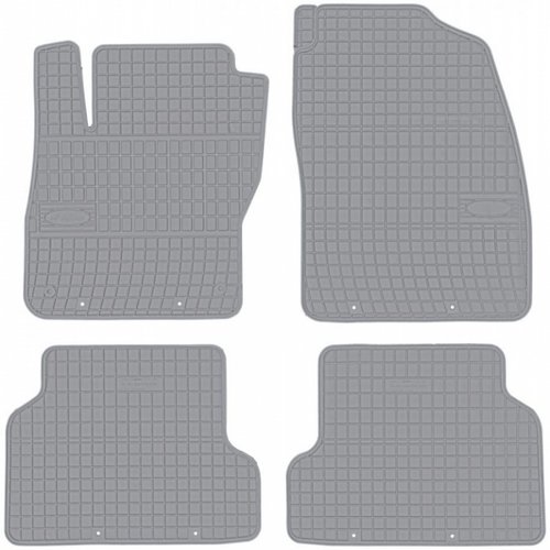 Set Covorase Auto Cauciuc Negro Ford Focus 2 2004-2010 Gri Cod: GR0301