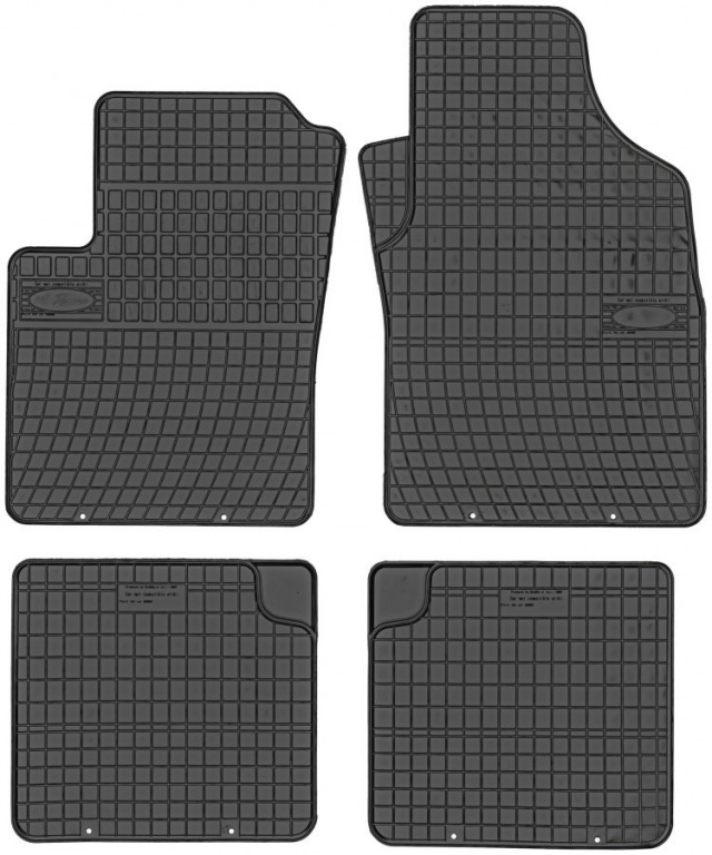 Set Covorase Auto Cauciuc Negro Ford Ka 2 2008-2014 0307