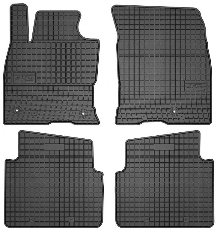 Set Covorase Auto Cauciuc Negro Ford Kuga 3 2019→ 411012