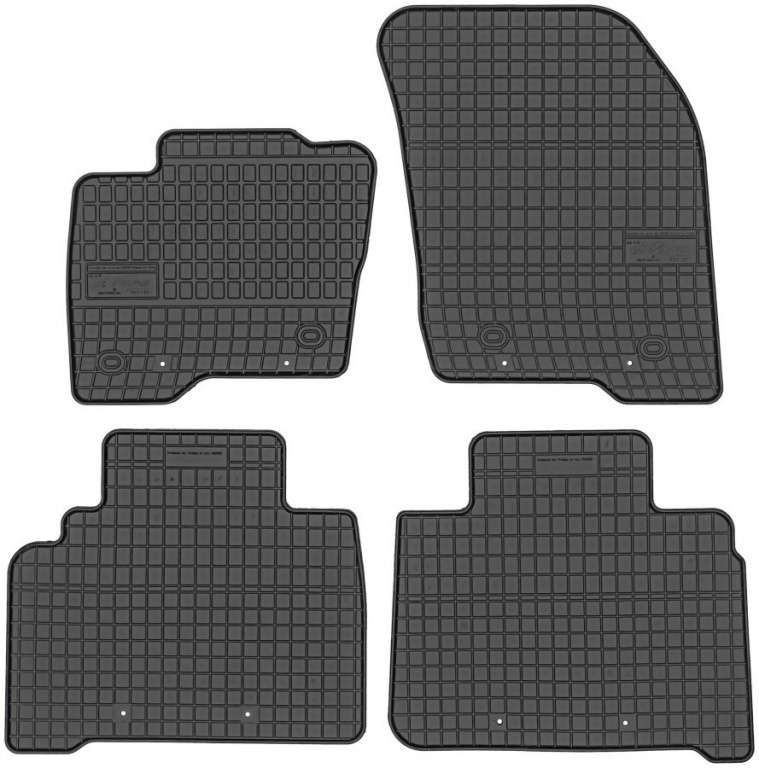 Set Covorase Auto Cauciuc Negro Ford S-Max 2 2015→ 547037
