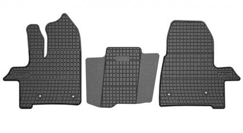 Set Covorase Auto Cauciuc Negro Ford Transit 8 2019→ 410565
