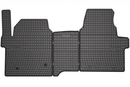 Set Covorase Auto Cauciuc Negro Ford Transit Custom 2 2023→ 431010