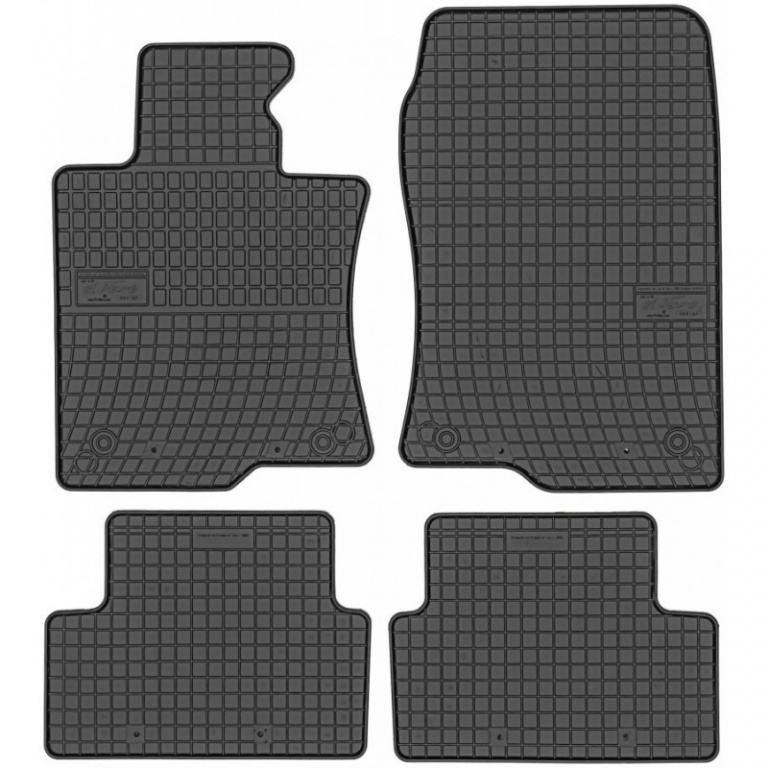 Set Covorase Auto Cauciuc Negro Honda Accord 2008→ Cod: 0835