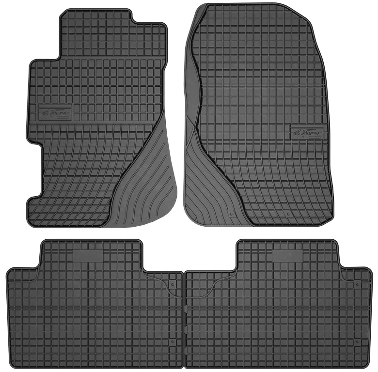Set Covorase Auto Cauciuc Negro Honda Civic 7 2001-2006 547204
