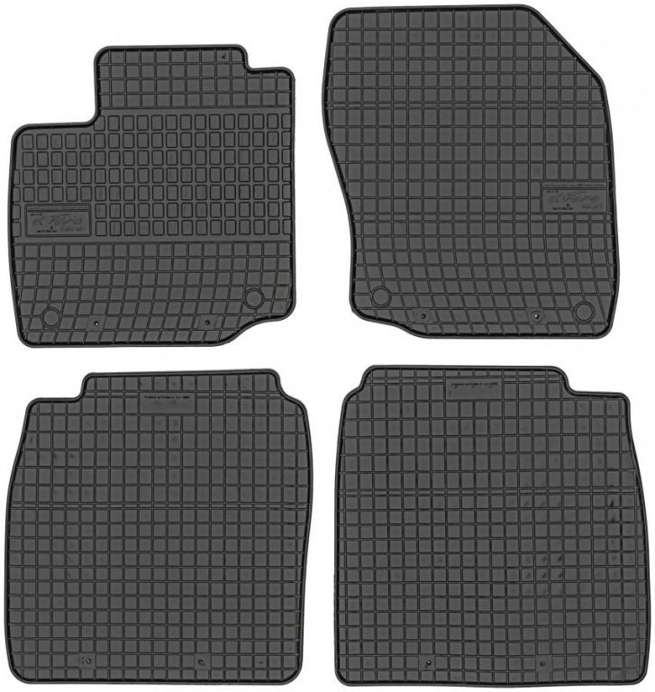 Set Covorase Auto Cauciuc Negro Honda Civic 9 2012→ 0833