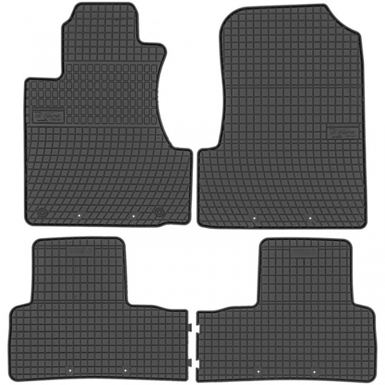 Set Covorase Auto Cauciuc Negro Honda CRV 2006-2012 Cod: 0831